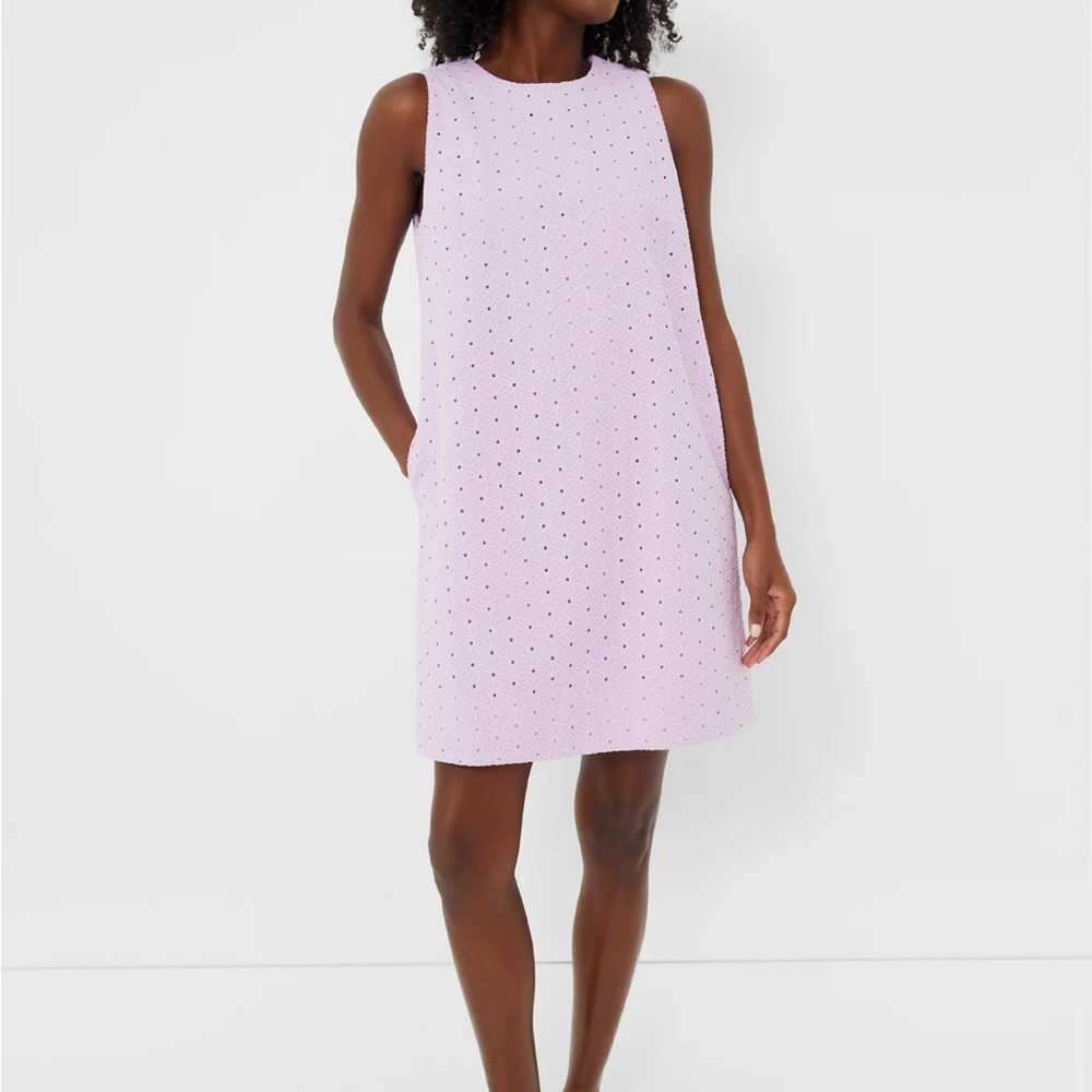 TUCKERNUCK

Lavender Eyelet Sleeveless Folly Dress